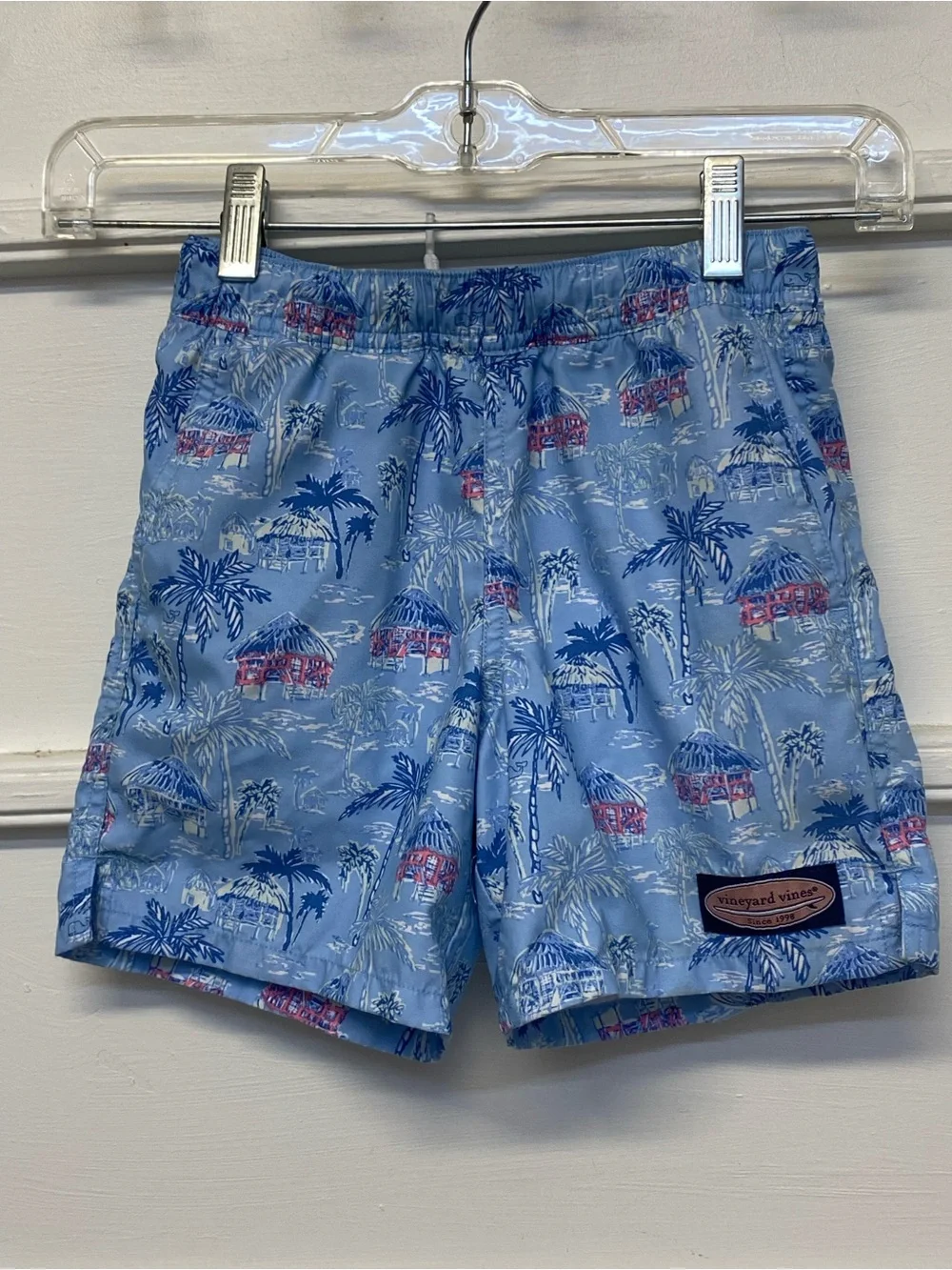 Vineyard Vines Boys' Printed Chappy Swim Trunks bundle of 4 size 5T